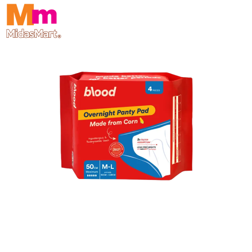BLOOD CORN PANTY PAD - SIZE M/L (4 PACK)