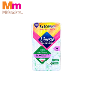 LIBRESSE ODOUR CARE WIDE BACK NIGHT VALUE PACK (3 X 10'S)