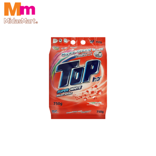 TOP WHITE EFFICIENCY DETERGENT POWDER (750G)