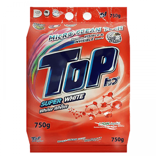 TOP DETERGENT POWDER WHITE 1X750G