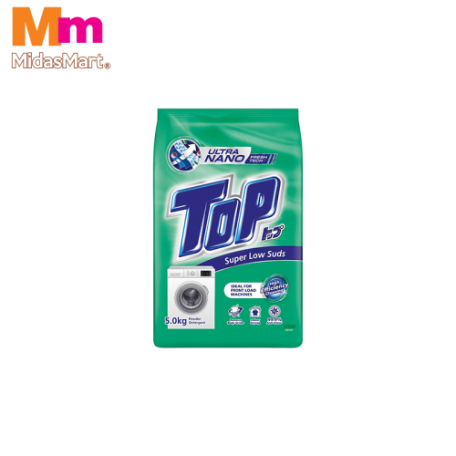 TOP LOW SUDS DETERGENT POWDER - JUMBO (5KG)
