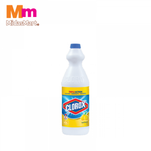 CLOROX LIQ BLEACH LEMON 1 X 1L
