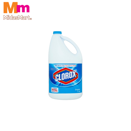 CLOROX ORIGINAL LIQUID BLEACH - JUMBO (4L)