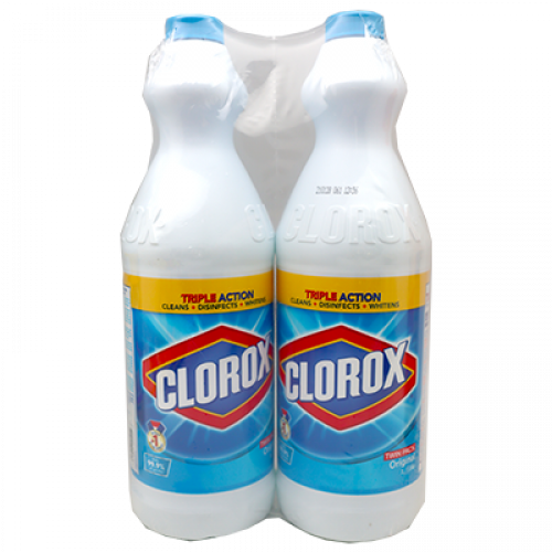 CLOROX LIQ BLEACH T/PACK REGULAR 1 X 2X1L