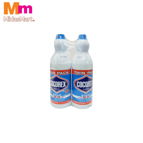 COCOREX REGULAR LIQUID BLEACH TWIN PACK (2 X 1KG)