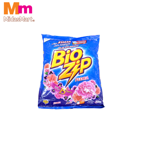 BIOZIP POLYBAG FLORAL (750G)