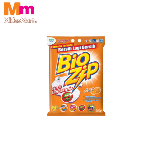 BIOZIP POLYBAG ORANGE (750G)