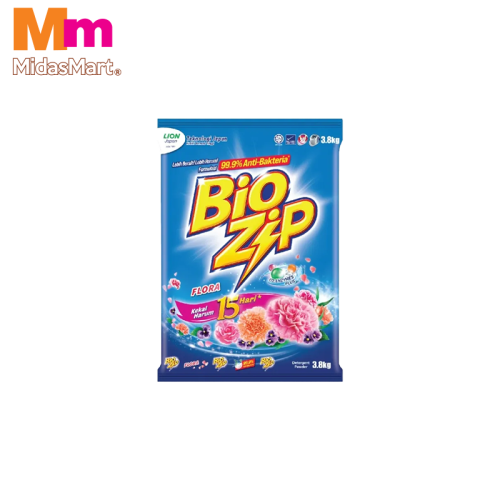 BIOZIP POLYBAG FLORAL (3.8KG)