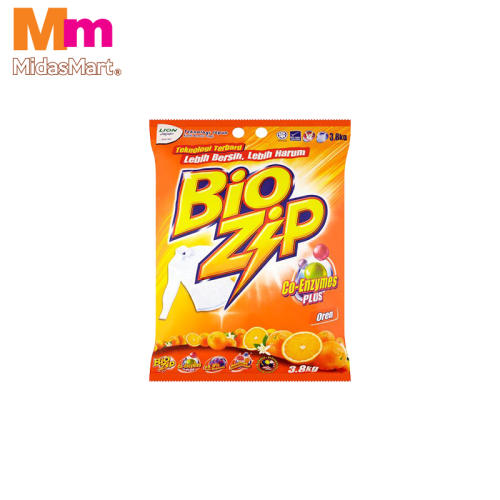 BIOZIP POLYBAG ORANGE (3.8KG)