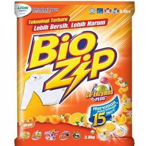 BIOZIP POLYBAG-ORANGE 1 X 3.8KG