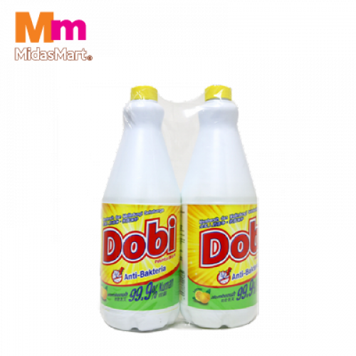 DOBI BLEACH LIQ LEMON 1X2X900ML DOBI BLEACH LIQ LEMON 1X2X900ML