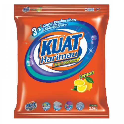 KUAT HARIMAU DET PWD LEMON 1X2.3KG