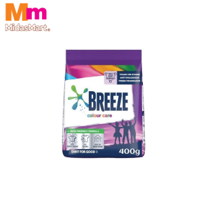 BREEZE COLOUR CARE DETERGENT POWDER (400G)