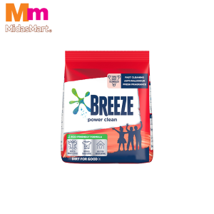BREEZE POWDER DETERGENT POWER CLEAN (2.1KG)