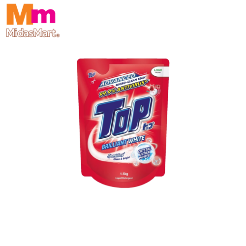 TOP CONCENTRATED LIQUID DETERGENT BRILLIANT CLEAN RED (1.5KG)