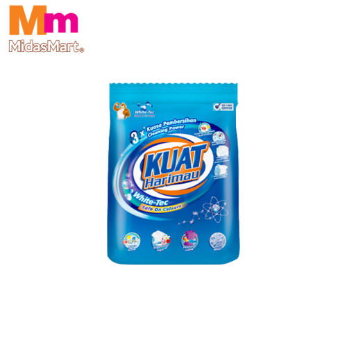 KUAT HARIMAU POWDER DETERGENT WHITE-TEC (750G)