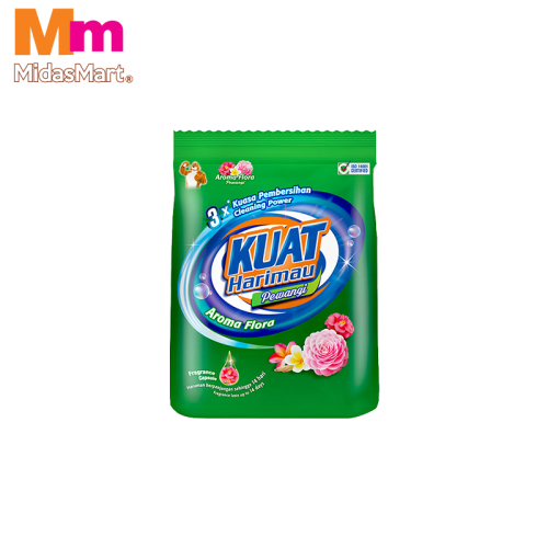 KUAT HARIMAU POWDER DETERGENT FLORAL (750G)
