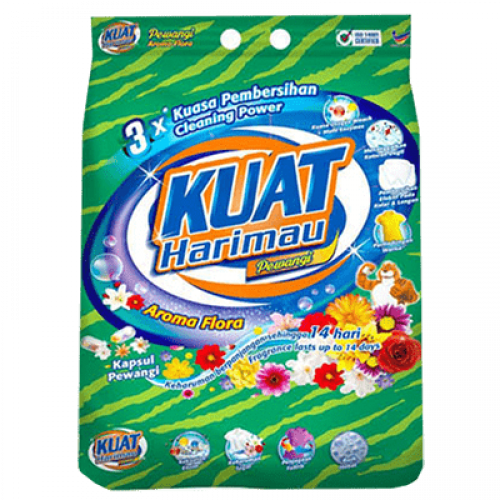 KUAT HARIMAU DET PWD FLORAL 1 X 750G