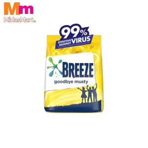 BREEZE POWDER DETERGENT GOODBYE MUSTY (2.1KG)