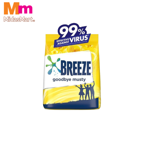 BREEZE POWDER DETERGENT GOODBYE MUSTY (2.1KG)