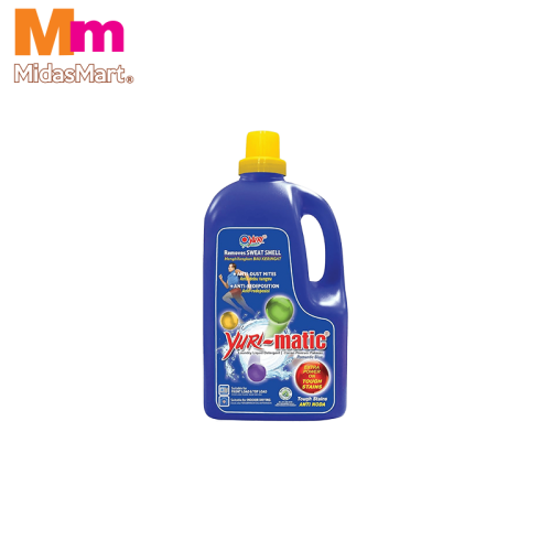 YURIMATIC LIQUID DETERGENT TOUGH STAINS (2.8KG)