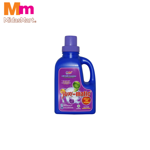 YURIMATIC LIQUID DETERGENT LOW SUDS (2.8KG)