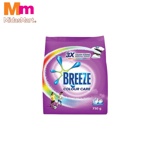 BREEZE COLOUR CARE LAUNDRY POWDER (750G)