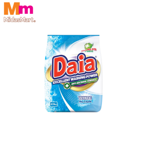 DAIA POWDER DETERGENT WHITE POUCH (2.3KG)