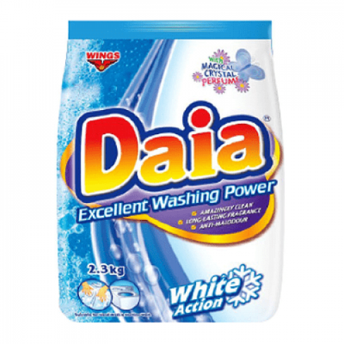 DAIA PWD DET WHITE (POUCH) 1X2.3KG