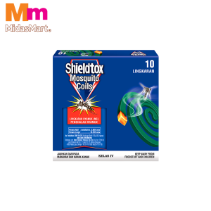 SHIELDTOX MOSQUITO COIL (10 COILS)