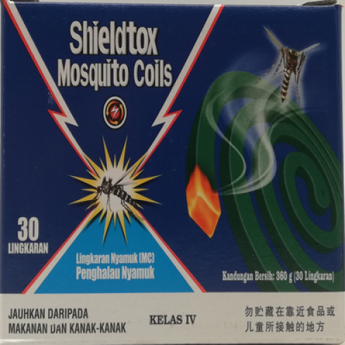 SHIELDTOX MOSQUITO COIL 1 X 30'S