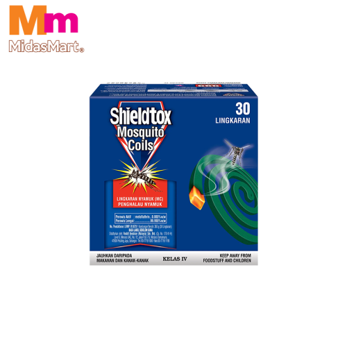 SHIELDTOX MOSQUITO COIL (30 COILS)