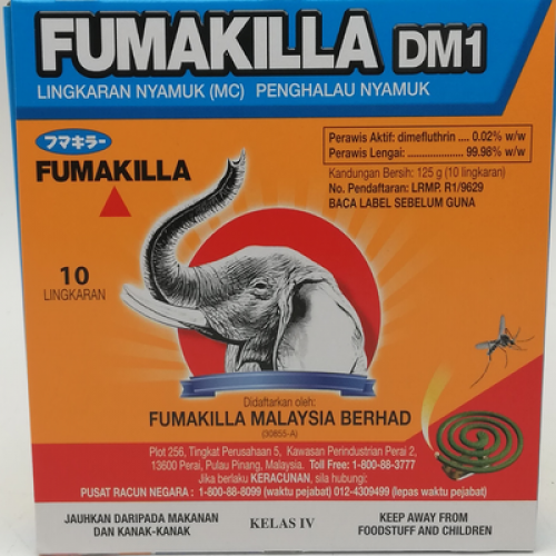 FUMAKILLA COIL 1 X 10 'S