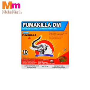 FUMAKILLA MOSQUITO COIL (10 COILS)