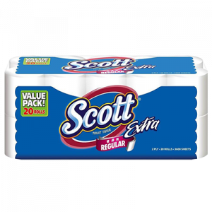SCOTT EXTRA TOILET TISSUE 1 X 20X180