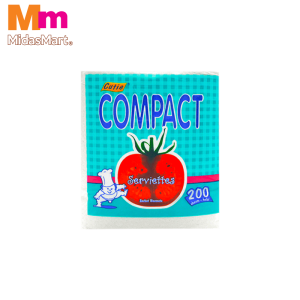 CUTIE COMPACT SERVIETTE (200 SHEETS)