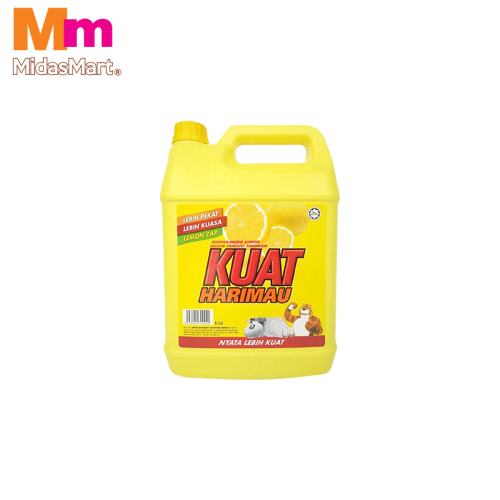 KUAT HARIMAU DISHWASHING LIQUID LEMON (5L)