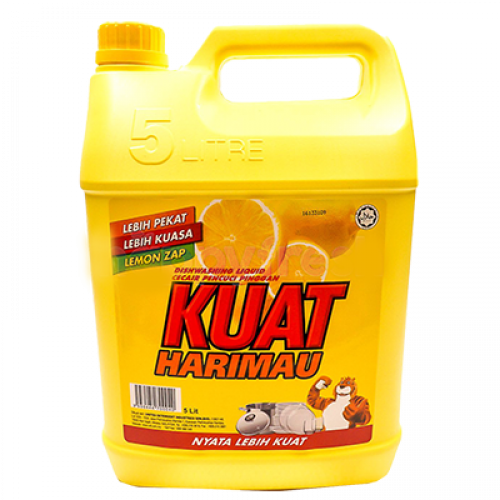 KUAT HARIMAU D/W LIQ LEMON 1 x 5L