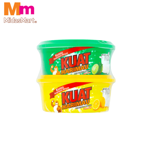 KUAT HARIMAU DISHWASHING PASTE TWIN PACK (2 X 400G)