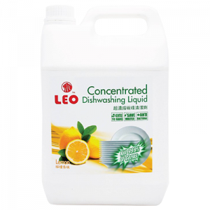 LEO DISHWASH LEMON 1X5L    