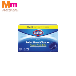 CLOROX TRUBLU AUTOMATIC TOILET BOWL CLEANER DROP-IN VALUE PACK (5 X 50G)