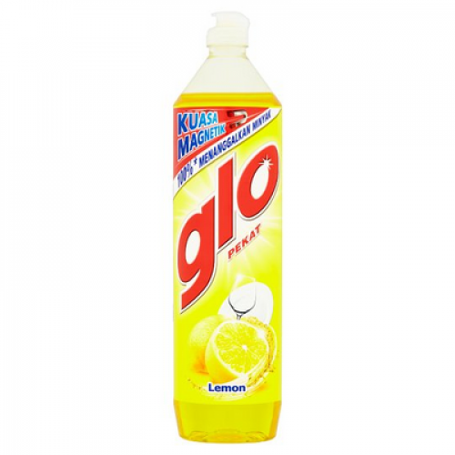 GLO DISHWASH LIQ LEMON 1X800ML