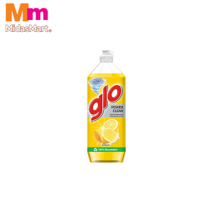 GLO DISHWASHING LIQUID LEMON (800ML)