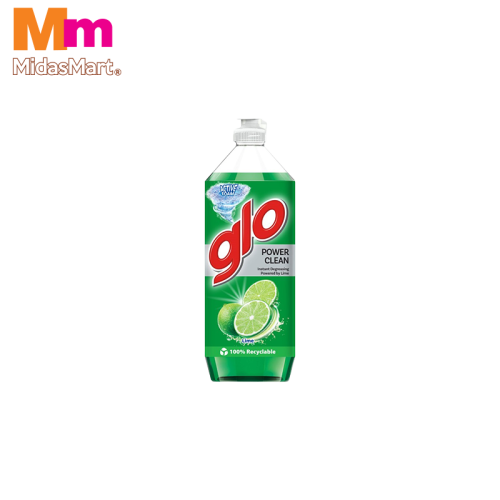 GLO DISHWASHING LIQUID LIME (800ML)