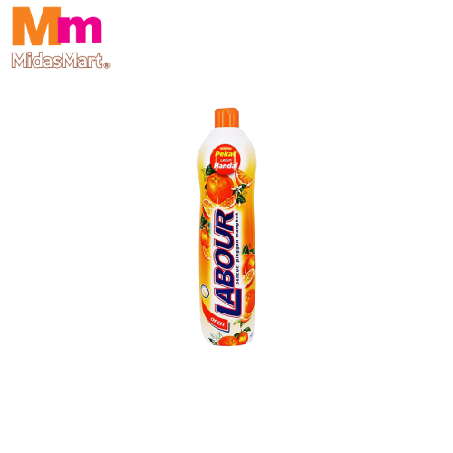 LABOUR DISHWASHING LIQUID ORANGE (900ML)