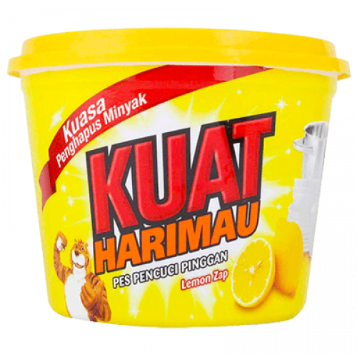 KUAT HARIMAU DISH WASH PASTE LEMON 1X750G