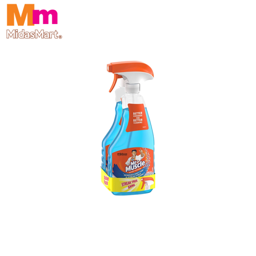 KIWI KLEEN GLASS CLEANER TWIN PACK SUPER ACTIVE (2 X 500ML)