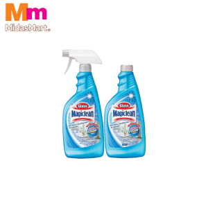 MAGICLEAN GLASS CLEANER VALUE PACK (500ML + 500ML REFILL)