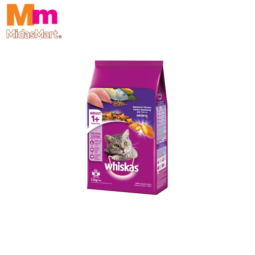 WHISKAS POCKET MACKEREL (1.2KG)