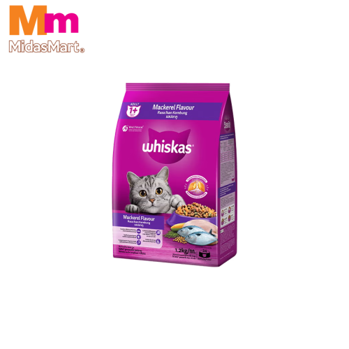 WHISKAS POCKET MACKEREL (1.2KG)